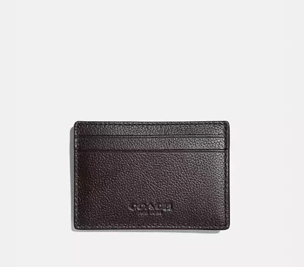 MONEY CLIP CARD CASE - BLACK