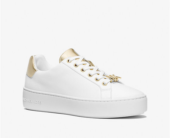 MICHAEL KORS POPPY LACE UP GOLD